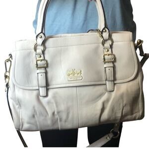 Coach Leather Flap Madison bag